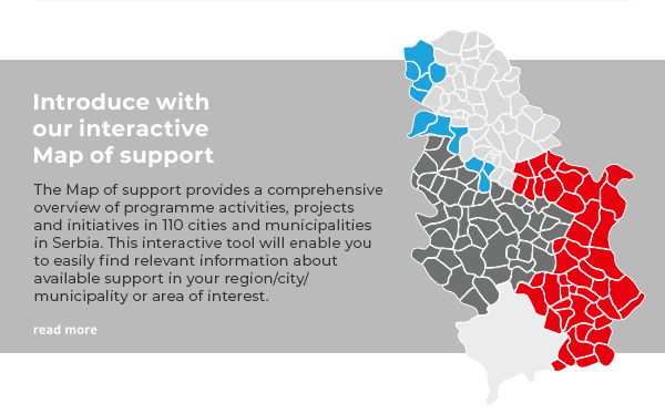 Introduce without interactive Map of support